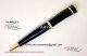 Perfect Replica Montblanc Special White Jewelry Gold Clip Black And Gold Ballpoint Pen (1)_th.jpg